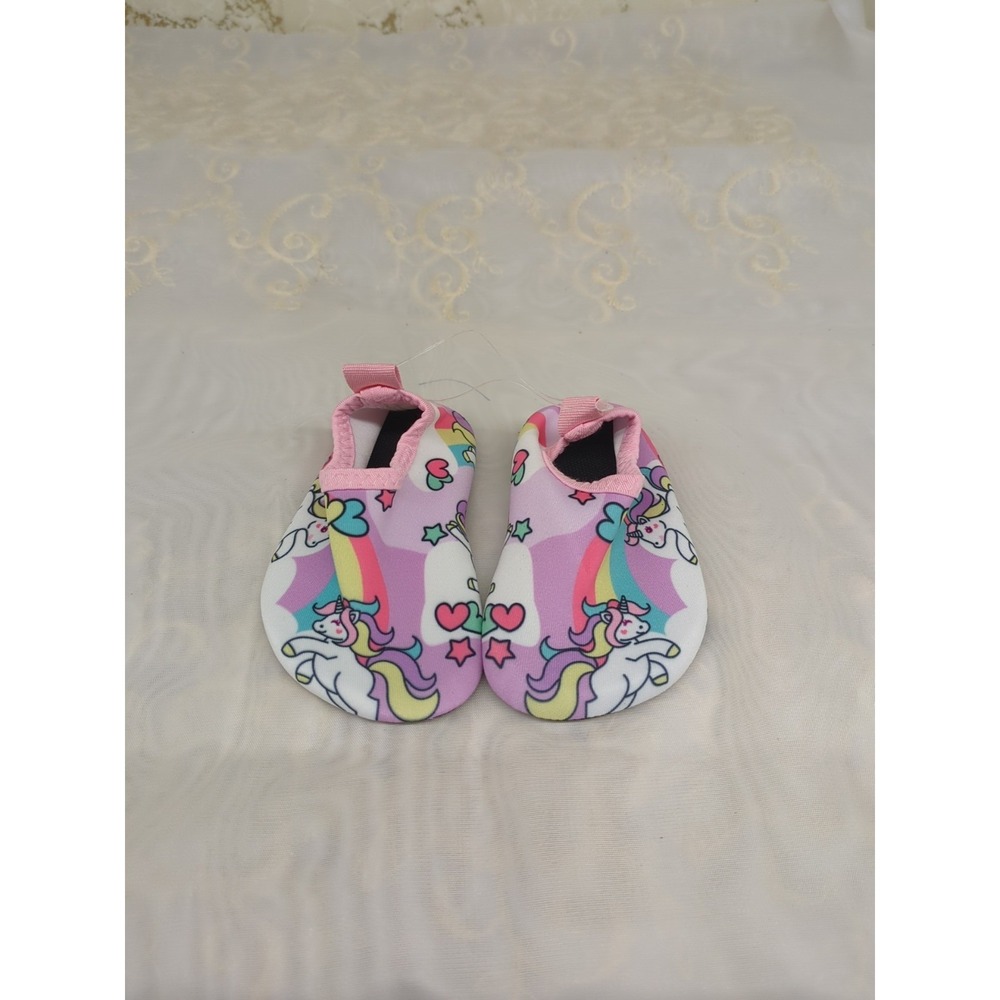 Bigib Toddler Kids Swim Water Shoes Quick Dry Non-Slip Sz 4
